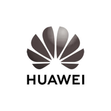 Huawei company logo on the Who we have worked with page of the Resumption company website