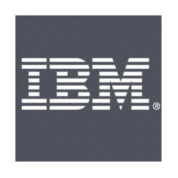 IBM company logo on the Who we have worked with page of the Resumption company website